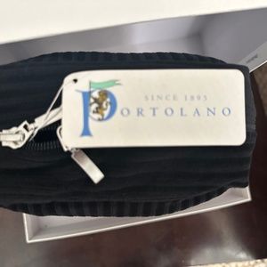 Portolano Black Velvet Three Piece Travel Set